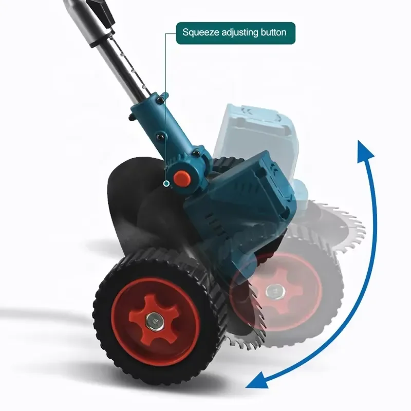 Picture 5: Professional 21V Electric Grass Trimmer Cutter Machine for Battery Powered Weed Eater with Charging Capability Custom Logo