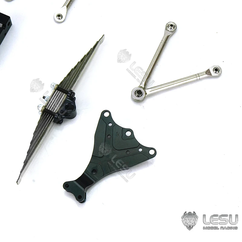 LESU RC 1/14 メタルリアデュアルサスペンションタミヤトラックトレーラー DIY モデルカーおもちゃスペアパーツ TH02082