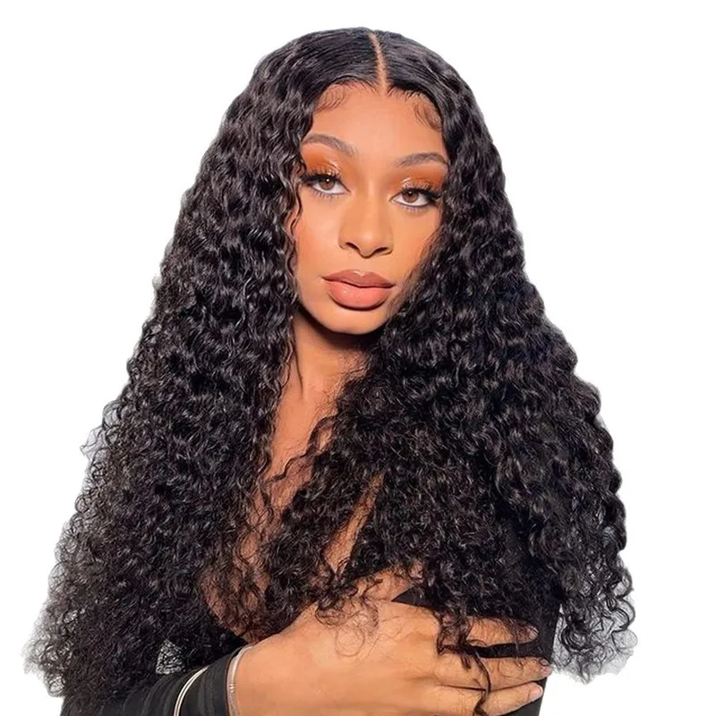 New women's , African style, popular for cross-border sales, fashionable small curls, long curly , black wig cap