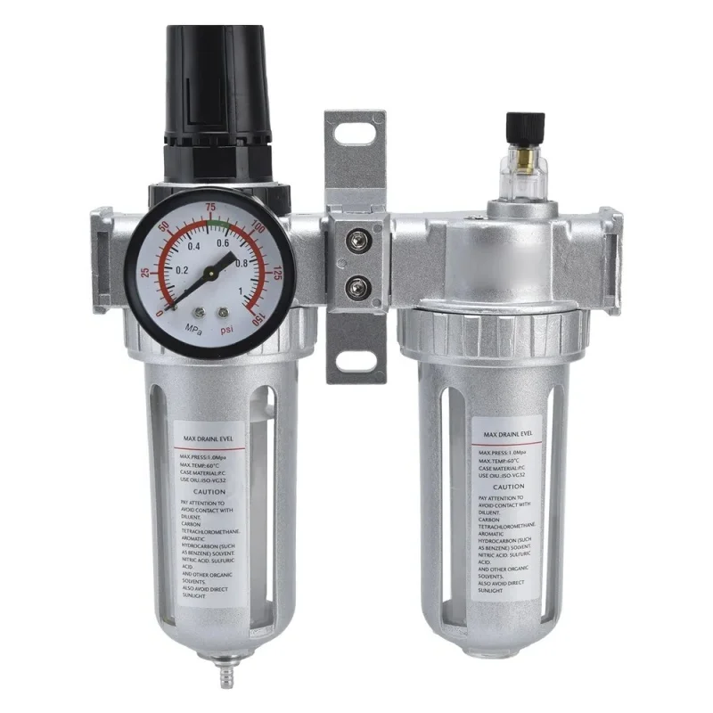 SFC-400 SFC-300 SFC-200 Air Compressor Air Filter Regulator Oil Water Separator Trap Filter Regulator Valve Automatic Drain