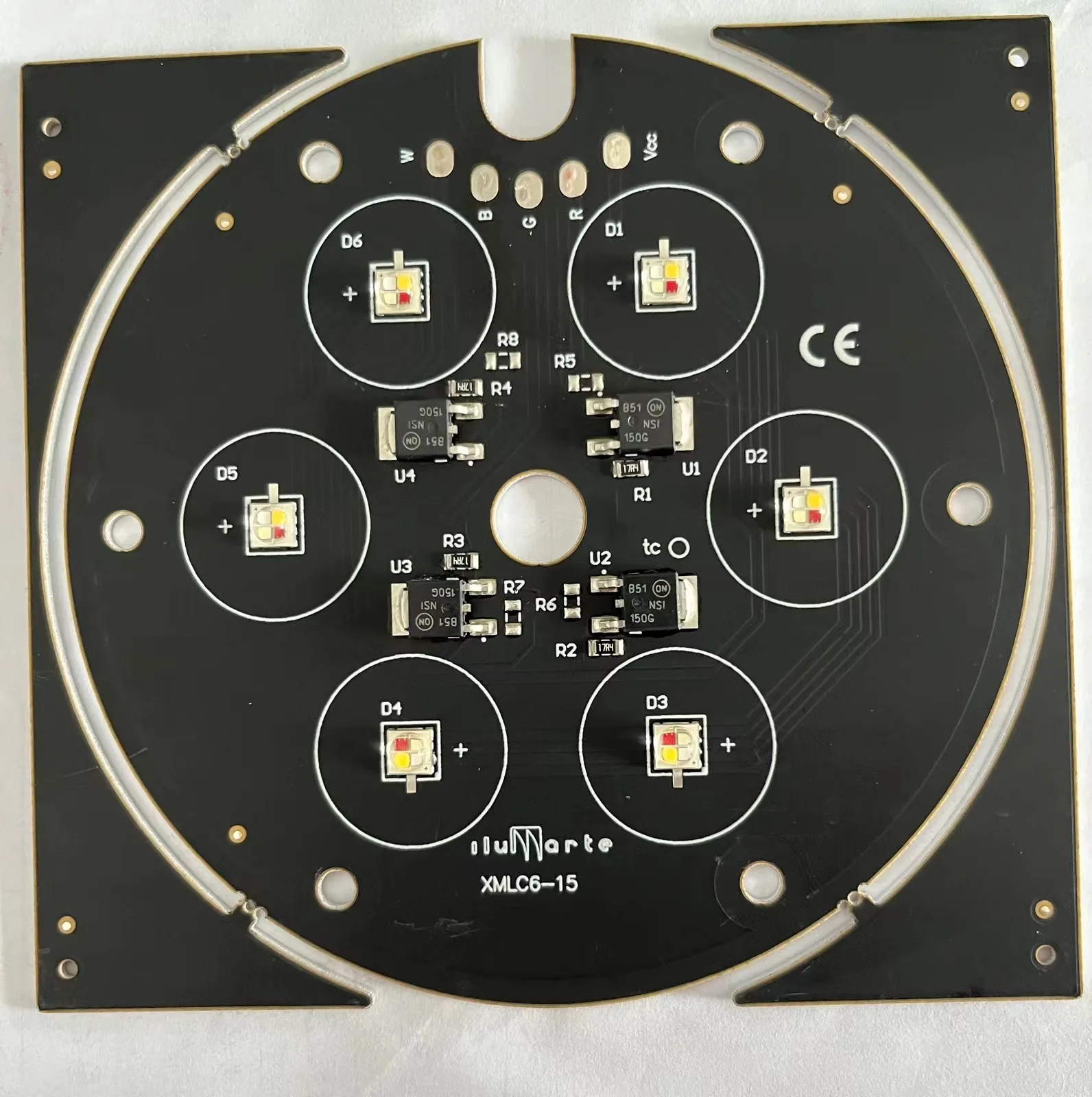 XMLCTW-A0-0000-00C2AAAB1 LED-verlichting Kleur XLamp XM-L Rood, Groen, Blauw, Wit 	 RGBW SMD 10 STKS/SETS