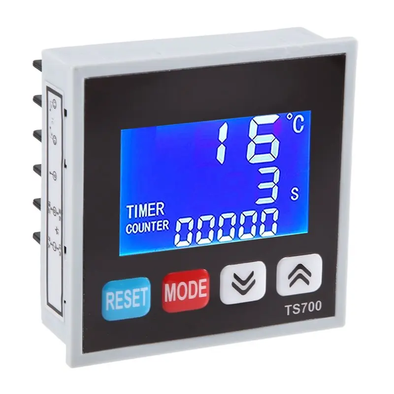 AT29-AC100-240V For Refrigerator Fan Heater TS700 LED Smart Home Digital Temperature Controller Timer Counting Thermostat
