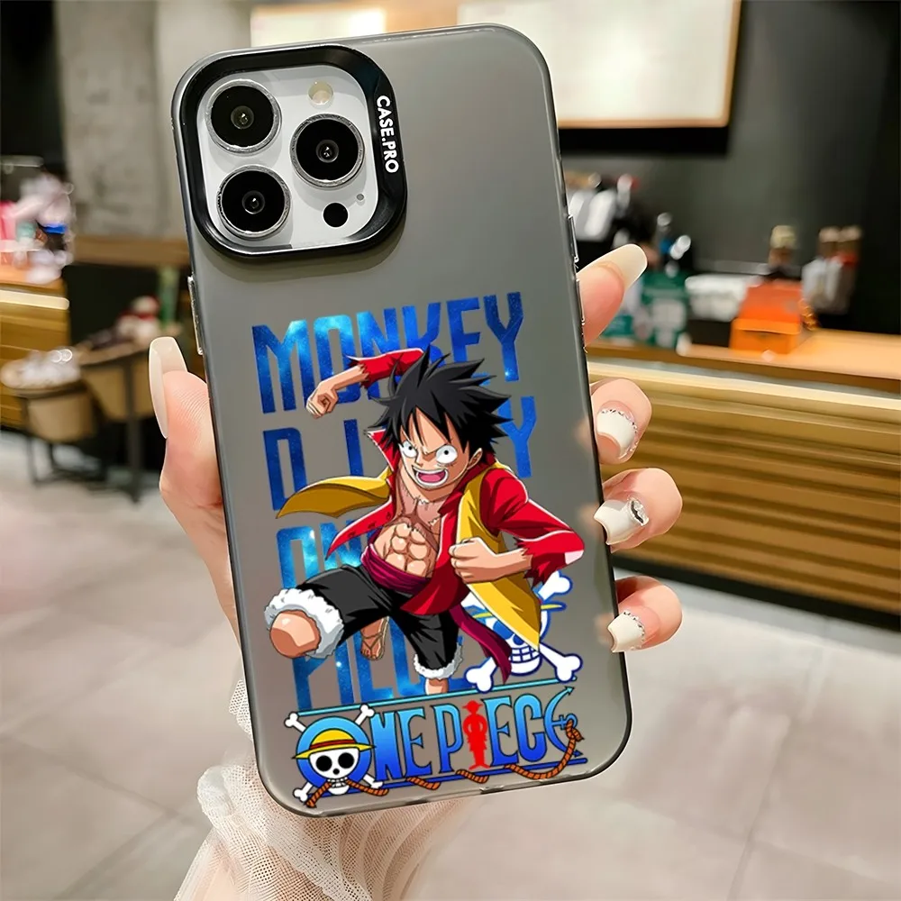 O-One P-Piece чехол для телефона матовый цвет серебристый для IPhone 15 14 13 12 11 Pro Max Plus XS X ударопрочный жесткий чехол