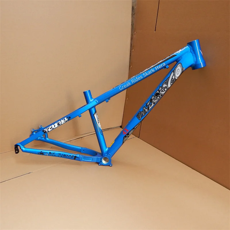 Earth Slope Frame 4X Aluminum Alloy Mountain Frame Disc Brake Cone Tube Support 8-12 Speed Quick Release 135mm Opening