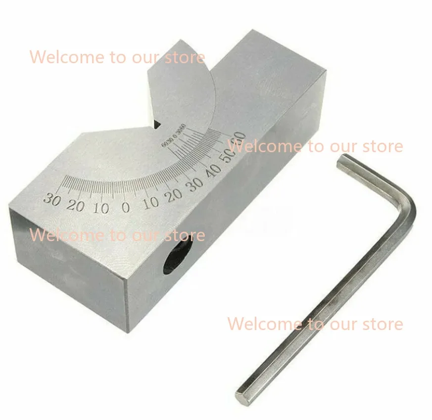 Imagem -06 - Máquina de Precisão de Fresagem v Bloco Vice Grip Braçadeira de Segure 90celsius Ângulo Ajustável Cnc Novo 060celsius
