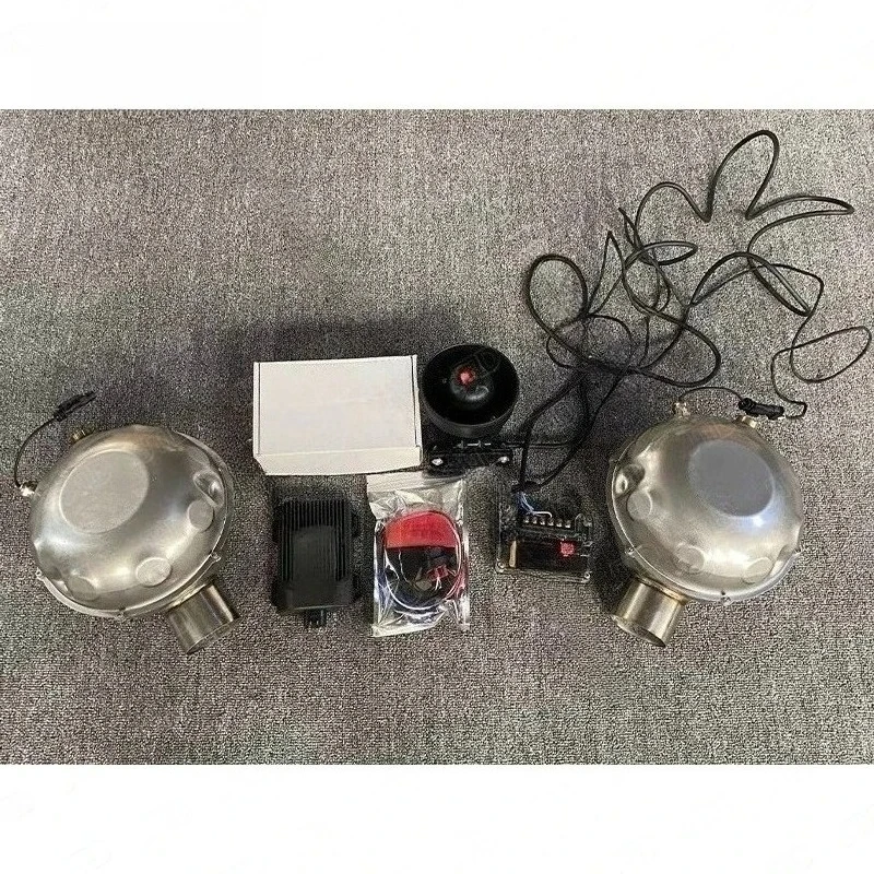 High Quality Universal Electronic Active Exhaust Sound Booster Pro Two Speaker Kits Smartphone APP Control Tweeter for Cars