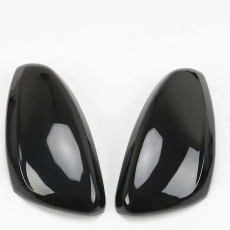 Suitable for Peugeot 208 301 2008 reversing mirror cover painted black rearview mirror shell carbon fiber mirror decoration