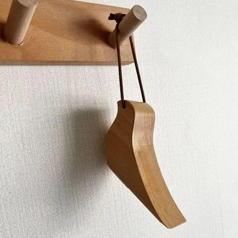 

652F Set Of 2 Door Wedges not Slip Grip Bird Door Stoppers Crashproof Door Stop Upgrades for Most Floor & Door Types