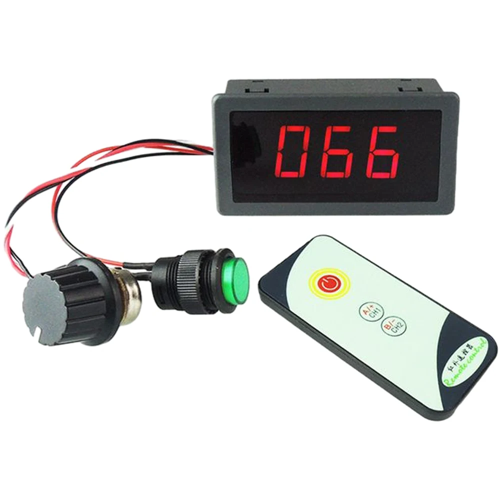 

DC 6-30V 5A Adjustable PWM DC Motor Speed Controller CCM5D LED Digital Display Stepless Speed Control Switch Regulator