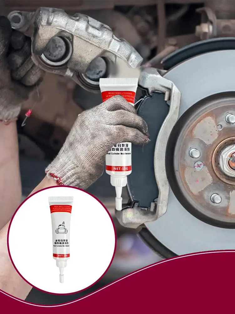 Graisse de goupille de frein, lubrifiant résistant à la chaleur pour pièces de goupille de frein, longue durée, résistant à l'humidité, lubrification efficace pour voiture lisse