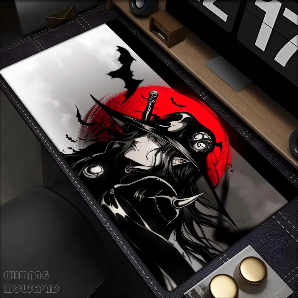 XXL HD Printing Mouse pad Large Rug Anime Vampire Hunter D 90X40CM Gaming Keyboard Laptop DeskMat Computer carpet PC Accessories