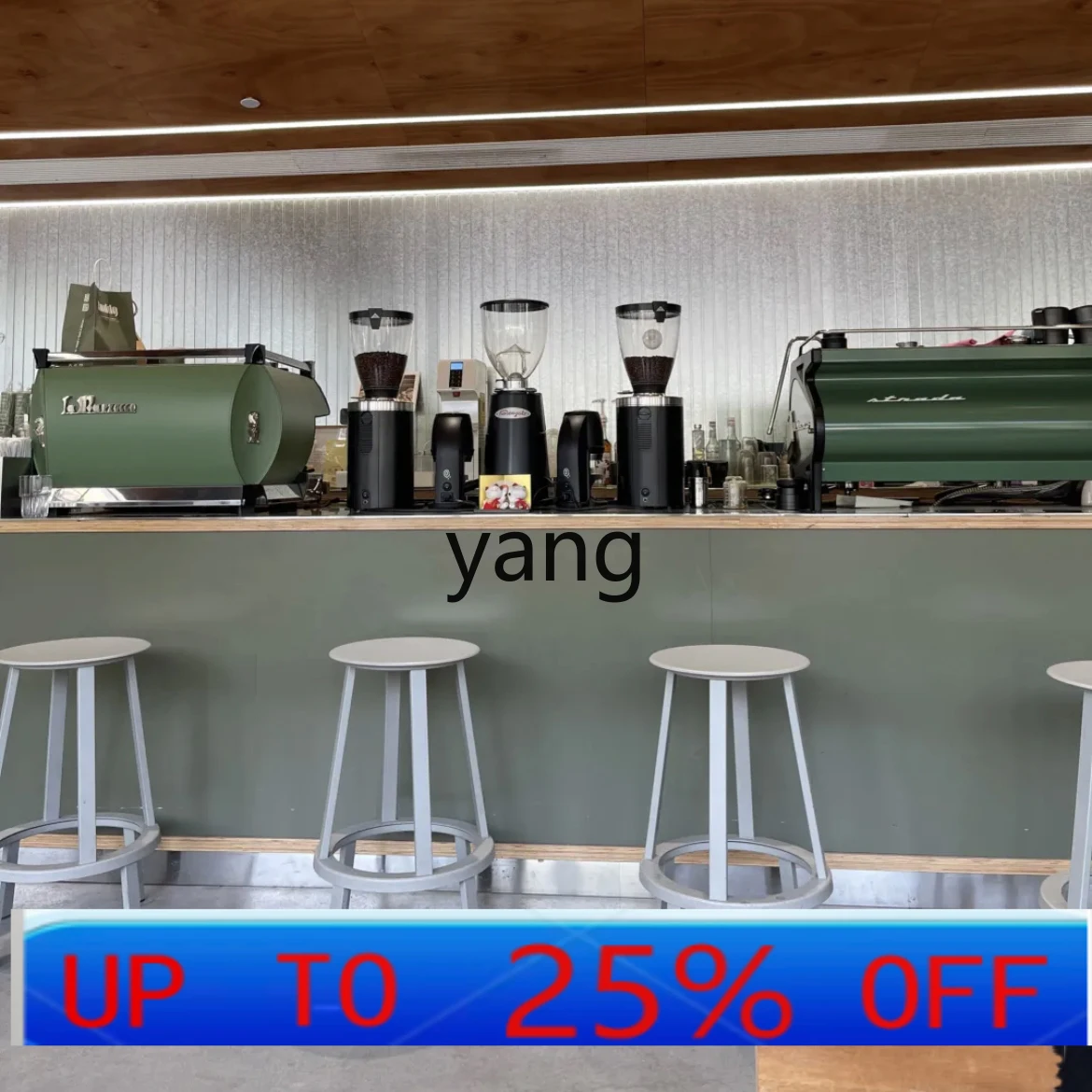 

lmm Industrial Style Bar Rotating Bar Stool Modern Minimalist Cafe High Dining Chair