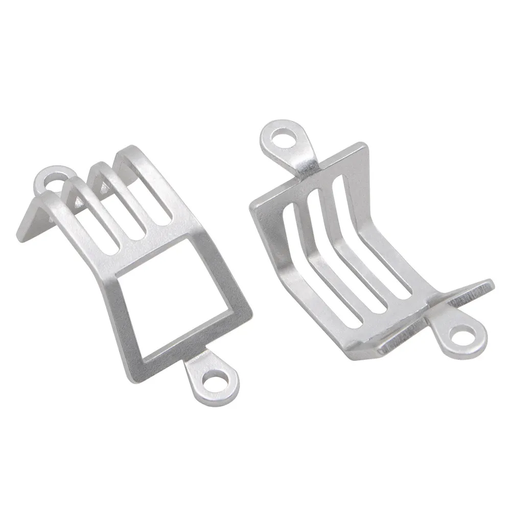 

KYX simulation model car TraxxasTRX-4G500 car shell aluminum alloy lampshade headlight protective cover 1 pair