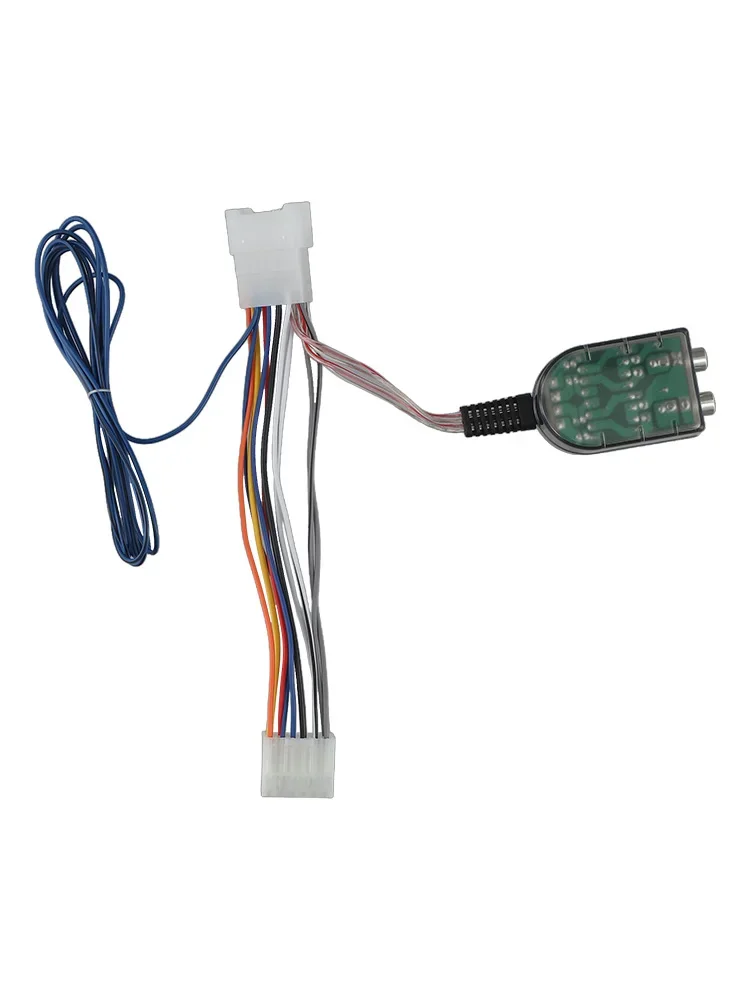 Car Audio Installation Stereo Wire Adapter Audio Harness Line Out Converter Pre-installed Remote Wire For Aftermarket Radios