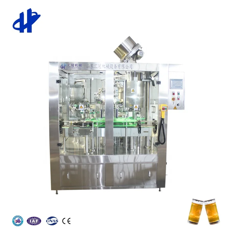 Automatic Small Bottle Juice Beer Filling Equipment Bottling Capping Machine