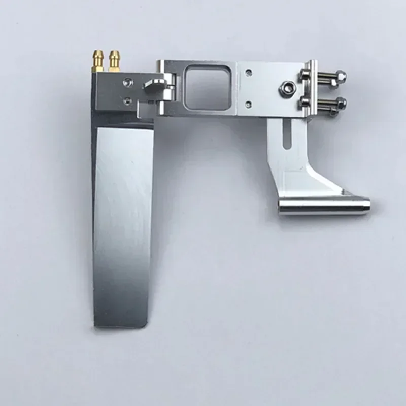1 Stuks Waterabsorberende Roer Aluminium Zuig Roeren Met Staart 4Mm As Beugel Voor Kat Rc Jet Boten onderdelen