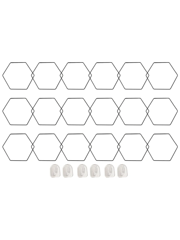 Chain Trellis Climbing Plants Support Ample Support Exquisite Workmanship Hassle-Free Setup Hexagonal Ring Design