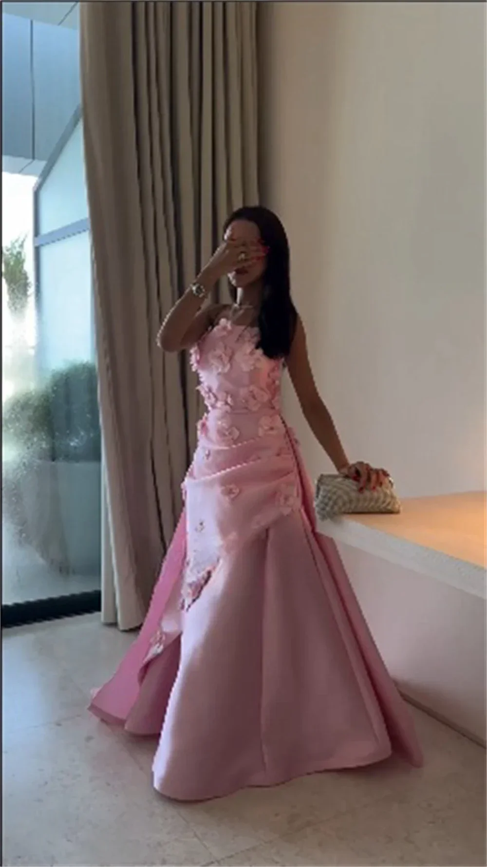 Vestido de noche Formal personalizado de Arabia Saudita, sin tirantes, corte en A, faldas hasta el suelo, vestidos para ocasiones a medida con