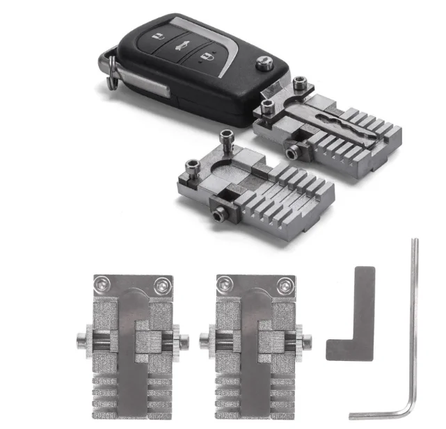 Universal Chucks For Cutting Car Auto Key Copy Cutting Duplicating Machine Clamp 2 pieces