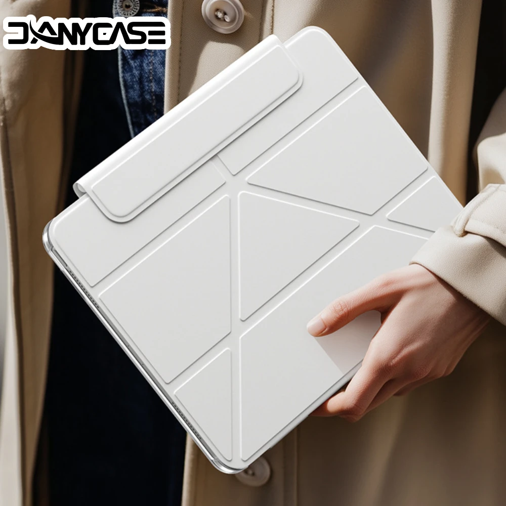 

For iPad Magnetic Case for IPad 11th A16 Pro Air 13 11 M3 M2 M4 Funda Cover For iPad 2025 12.9' 9 8 7 6 5 4 10 Th Mini 7 6 Case