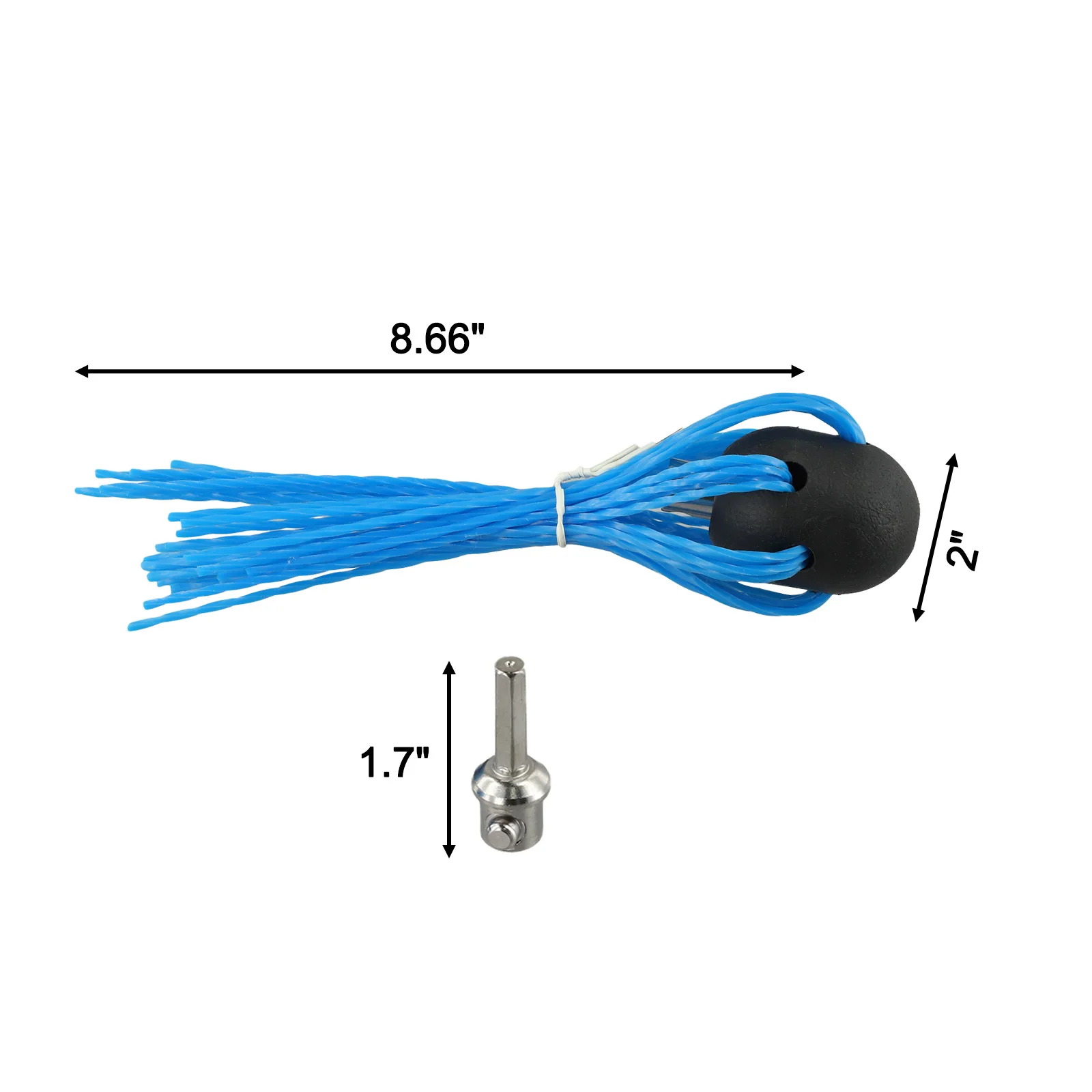 Chimney Sweep Kits Flexible Brush Head Safe Ventilation System Chimney Cleaner Easy To Replace Brush Strands Chimney
