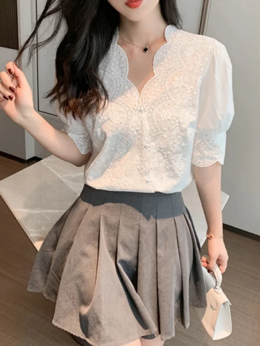 

GELITAYIN Women's Summer Loose Casual Cotton Linen Blend Shirt Comfortable Breathable Long Sleeve 13102