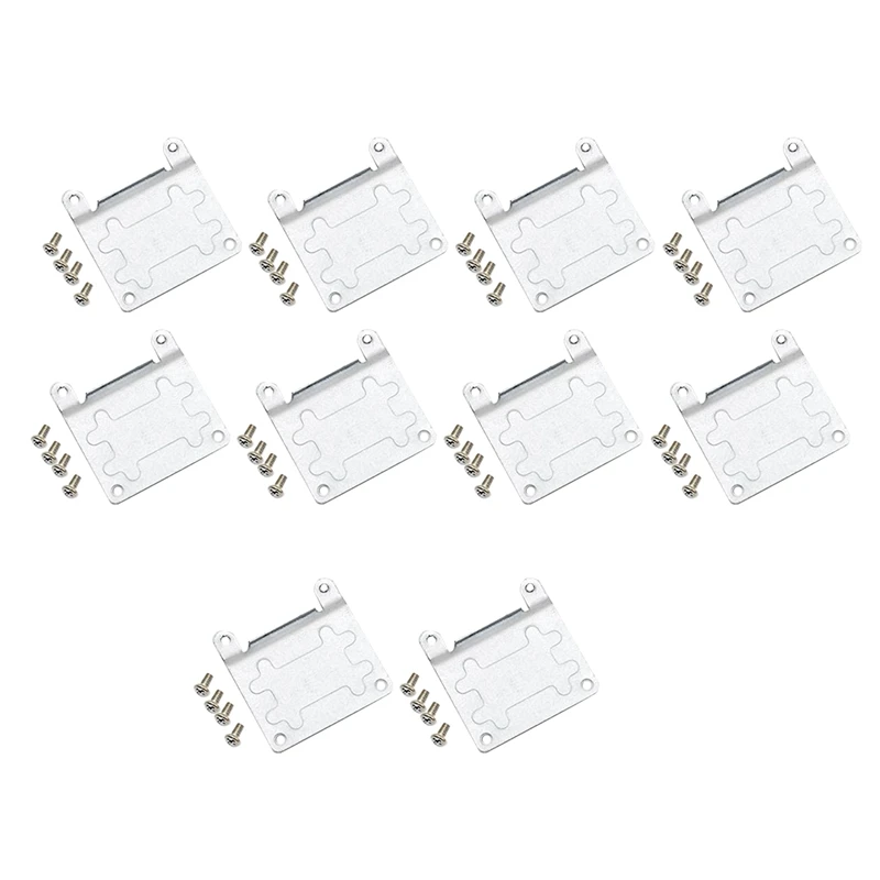 10PCS Mini Metallo PCIE PCI-E Da Mezza A Scheda di Estensione Full Size Wireless Wifi PCI-Express Staffa Adattatore Con Viti