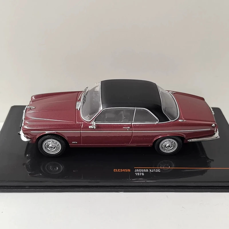 IXO 1/43 escala Jaguar XJ12C 1976 coche de simulación de aleación modelo colección estática decorado regalos de vacaciones juguetes regalo de recuerdo