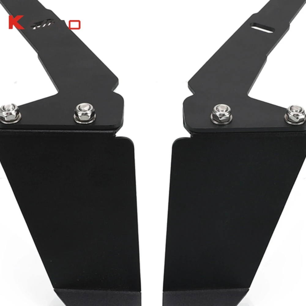 

Для KTM 1290 Super Duke R 2018-2023 2022 2021 2020 2019 1290 SuperDuke R: Регулируемые боковые спойлеры-антикрылья для переднего крыла (защита от брызг)