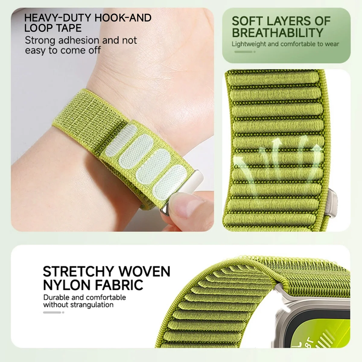 Quick Fit 20 22 26mm Nylon Strap for Garmin Fenix 8 E 7 Pro 7X 7S 6 6X 5X/Tactix 8 7/Instinct 3 Bracelet Forerunner 955 970 Band