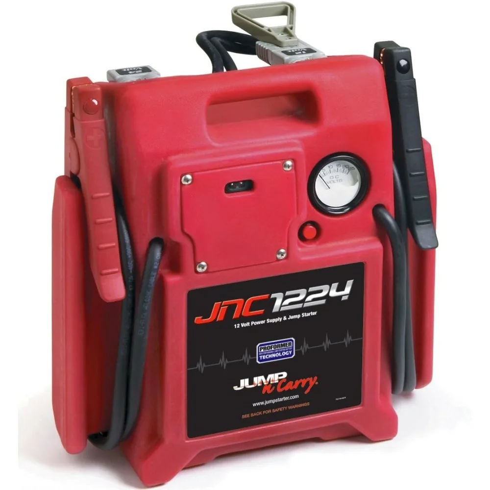 Jump-N-Carry JNC1224 3400/1700 Peak Amp 12/24V Jump Starter