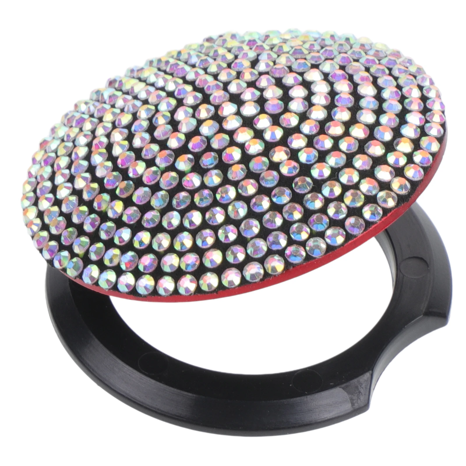 

Car Push to Start Button Cover Rhinestone Bling Protector Car Engine Ignition Key Starter Decoration Accessories Interior