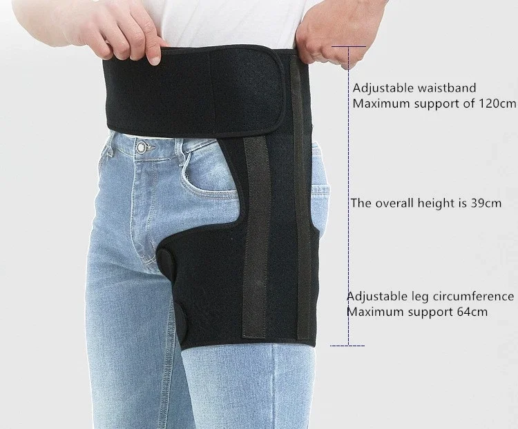 Adjustable Hip Support Belt Groin Compression Brace Joint Pain Relief Brace Care