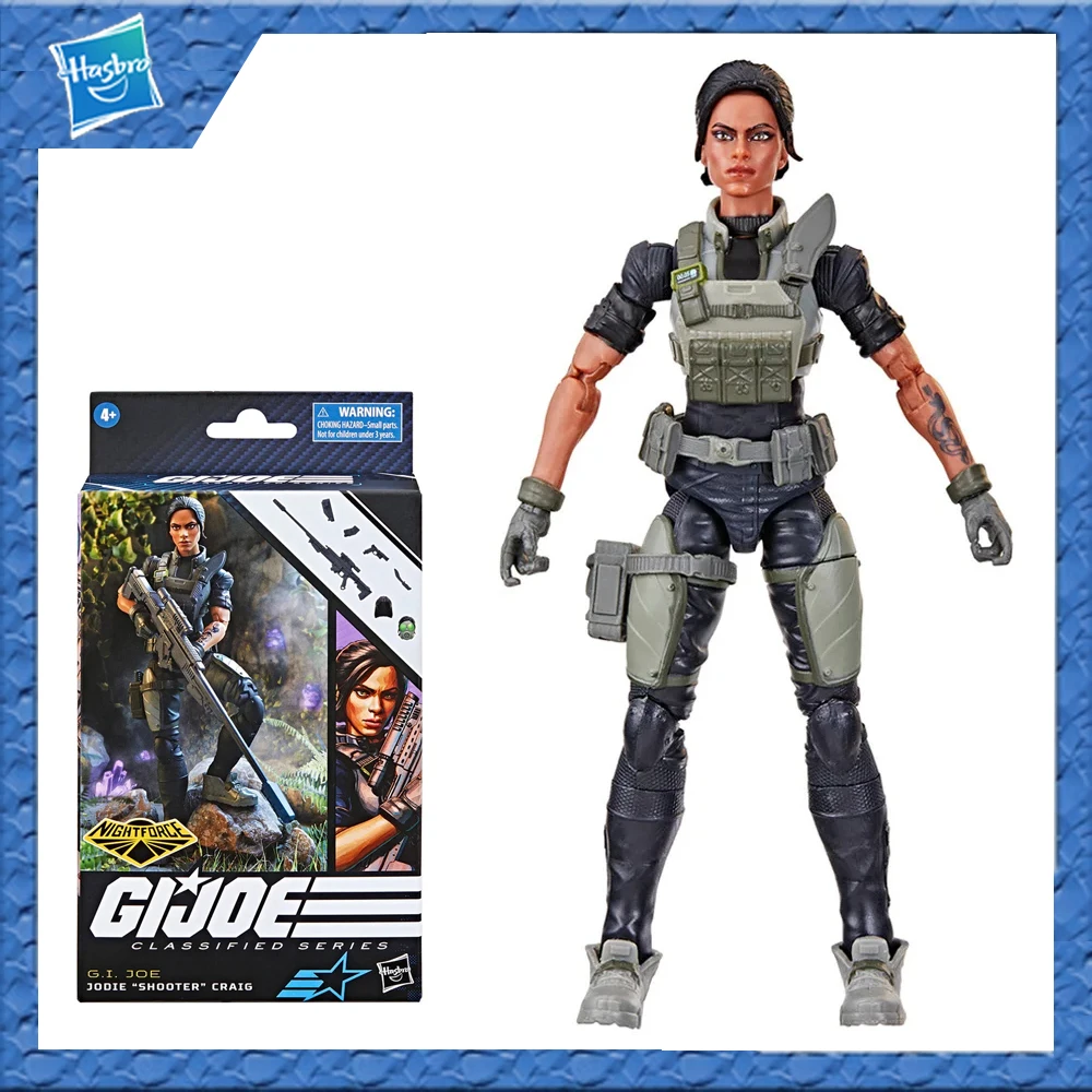 

Hasbro G.i. Joe Classified Series Collectible Nightforce Jodie shooter Craig Action Figure Toy Hobby Gift