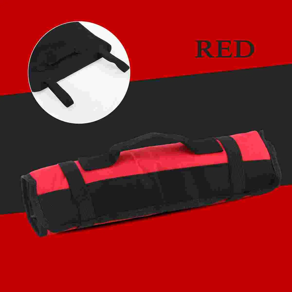 

Plier Screwdriver Spanner Carry Case Pouch Bag Portable Tool 22-Pocket Rolling Canvas Tote The Handbag