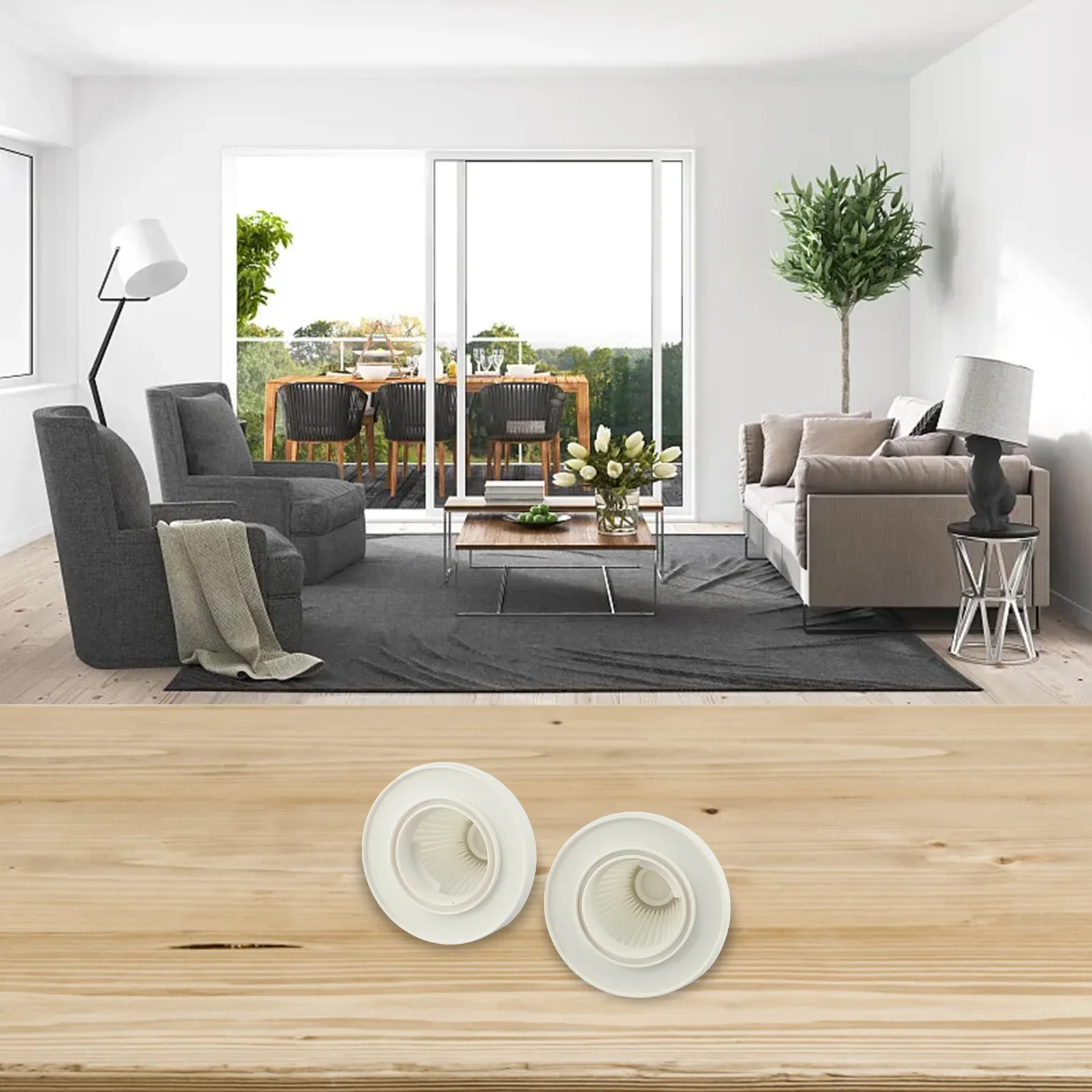 2/4 pezzi cartuccia filtro per Baseus per A2 Pro aspirapolvere portatile accessori di ricambio filtri parti di spazzamento