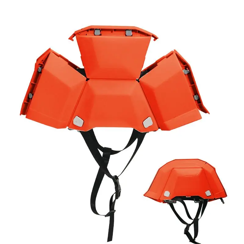LOEBUCK Foldable Multi-function Protective Work Helmet, Portable Safe Haven