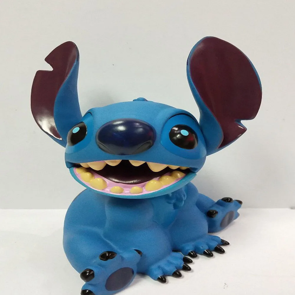 Figura de acción de Anime Lilo & Stitch, colección de PVC, modelo GK, adorno de muñeca, hucha de dibujos animados, caja de dinero, juguete, regalo