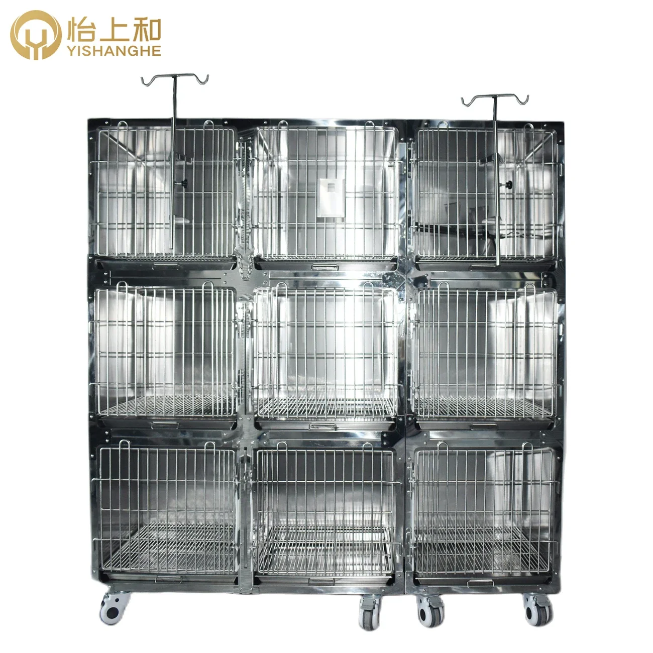 Brand New Dog Cages and Crates Metal Kennel Stainless Steel Vet Dog Cage Used Veterinary Clinic Cages for Dogs with Best Quality