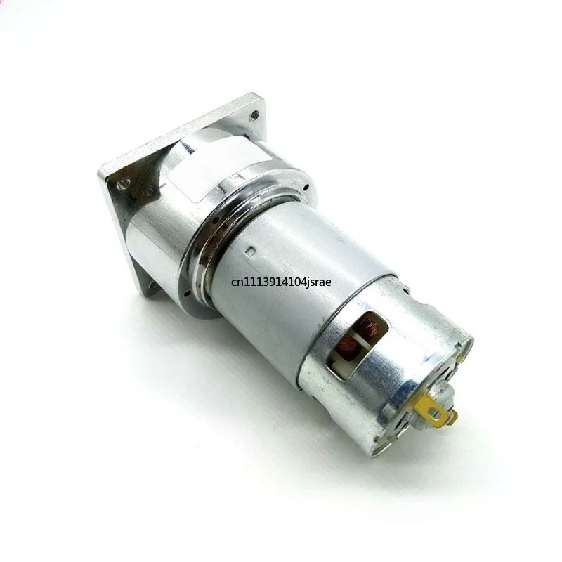 For 60GA775 DC Geared Motor, 12V‑24V 500RPM, 7mm D‑Shaft 42mm Dia Permanent‑Magnet High‑Torque Gear Reduction Motor