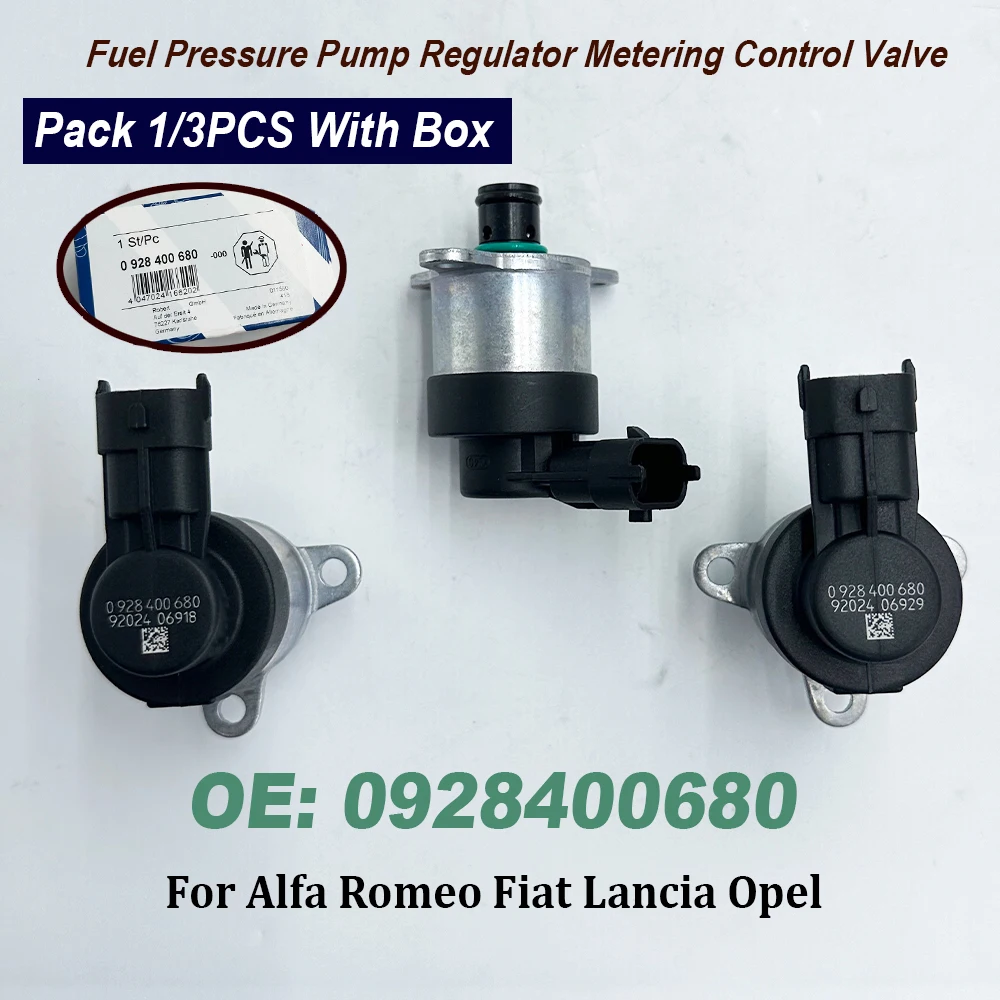 1/3PCS 0928400680 Fuel Pressure Pump Regulator Metering Control Valve 928400680 For A-lfa R-omeo Fiatt Lanciaa Opell