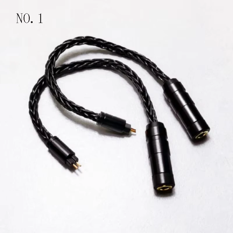 One Pair MMCX/0.78mm Male To HD800 HD800S HD820 HD-800 HD-820 2.5mm/3.5mm Female Headphone lossless conversion Converter Adapter