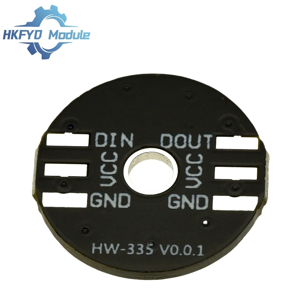 1-50PCS WS2812 3-Bit RGB LED Lantern Board Round Full-Color Light Module for Arduino