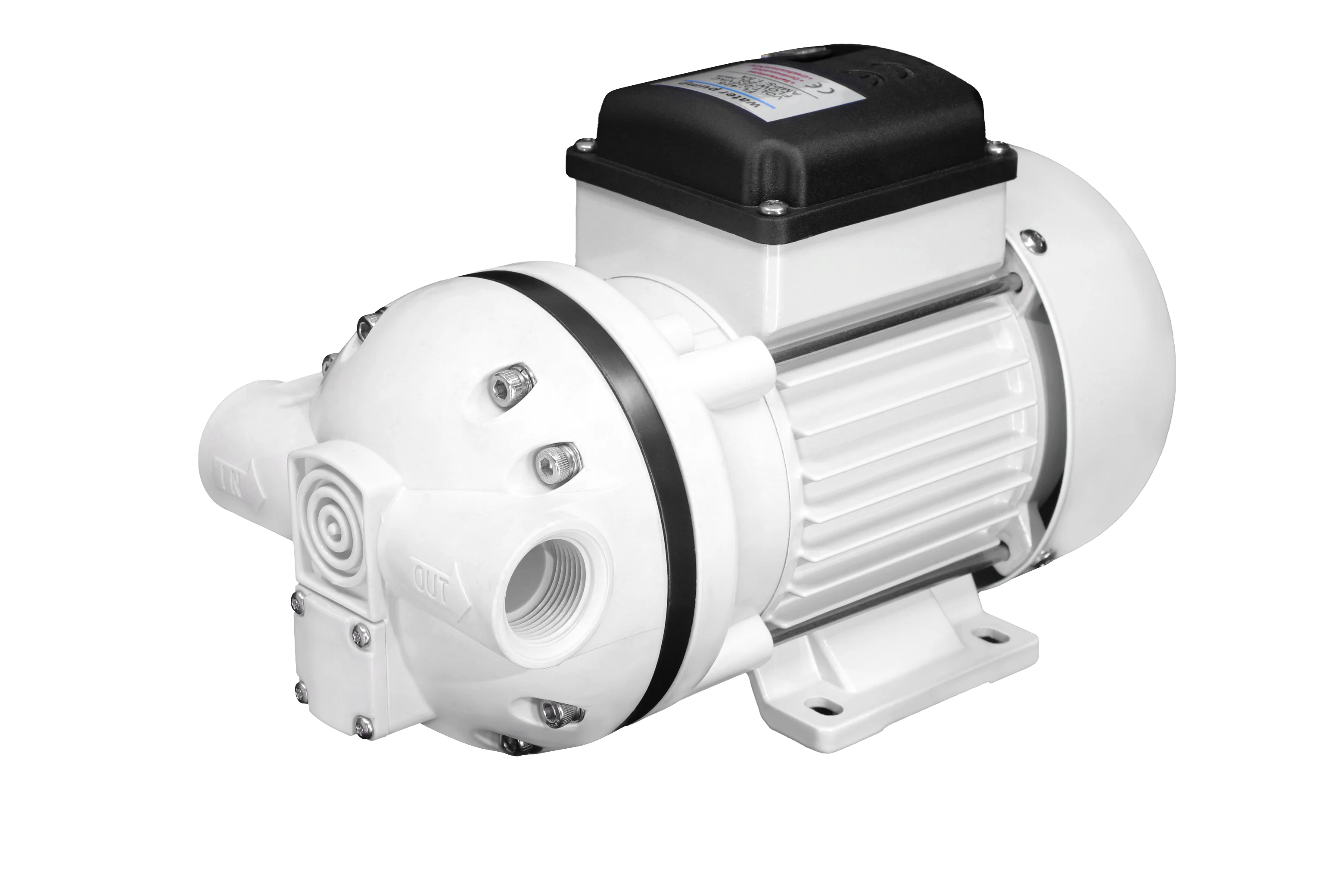 Solvent Pumps 220v AC Brushless Self-priming Diaphragm Pump 40lpm Permanent Magnet Motor