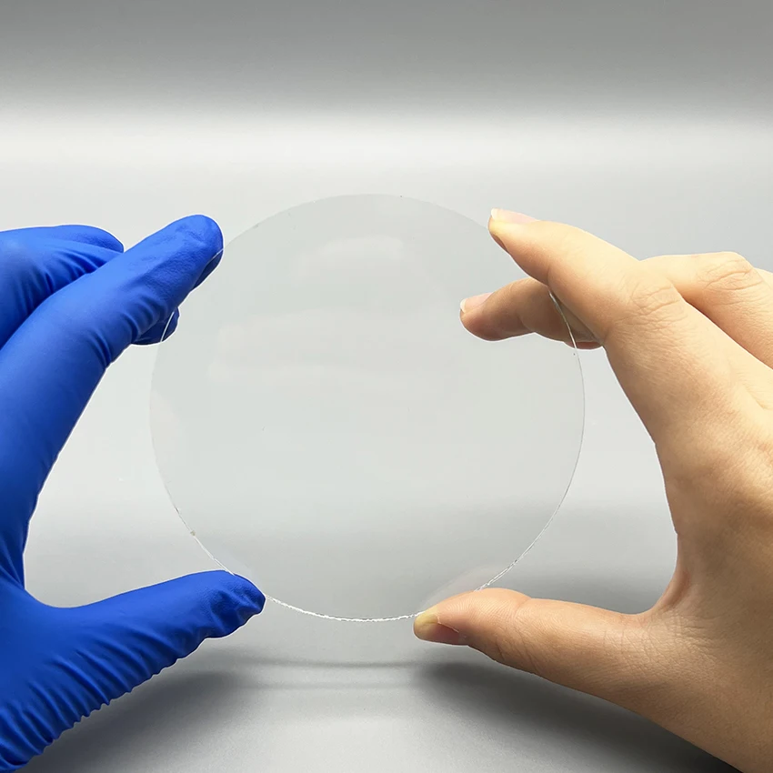 

4 Inch D101.6mm Round Glass Sheet for Dashboard 2 3 4 5mm Thickness Optional