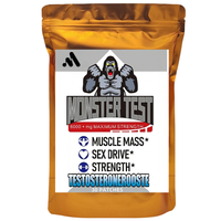 30 Patches Testosterone Booster for Men with Maca, Shilajit Transdermal Patches Energy Stamina Strength