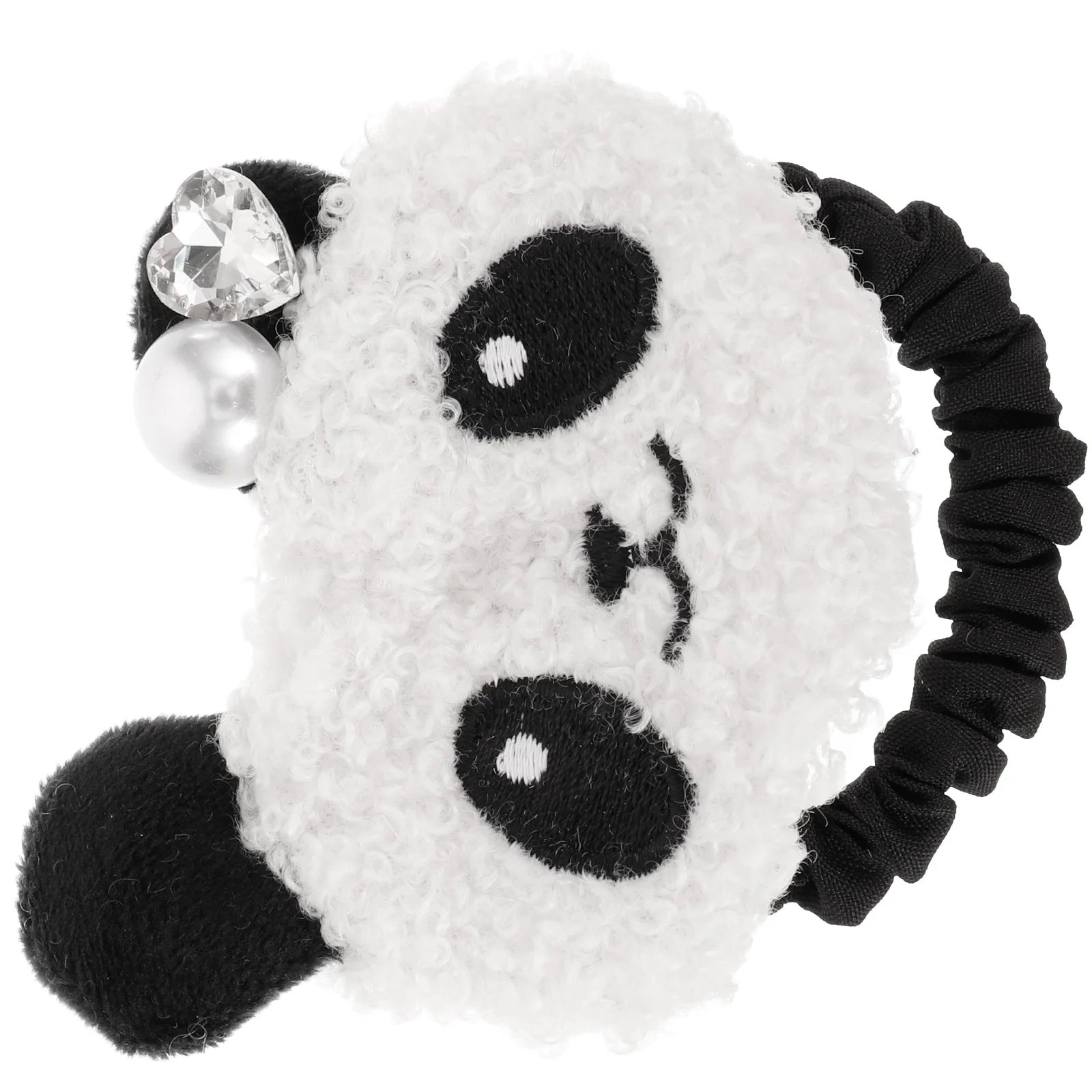 

Fidget Panda Hair Accessories Girls Women Ties Plush Scrunchies for Miss Ribbon