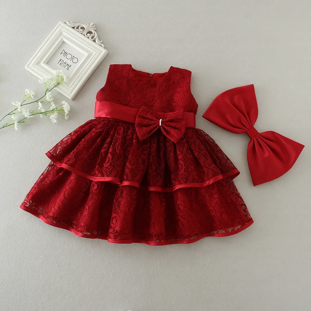 Baby Applikationen formelle Prinzessin Kleider für Mädchen Regenbogen Tüll Geburtstags feier Kleid Baby Mädchen Kleid Baby kleidung 3-24m