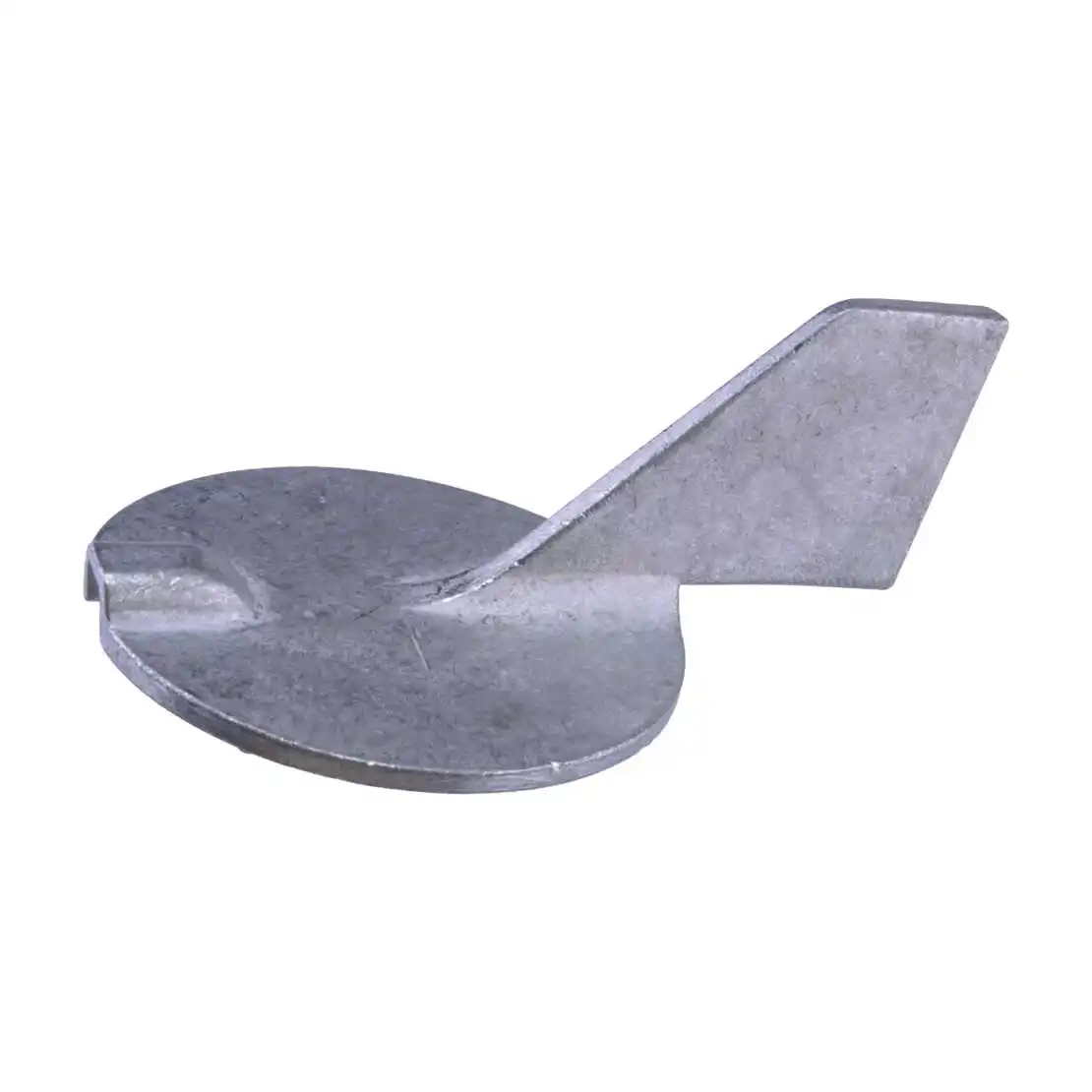 Silver Zinc Alloy Trim Tab Anode Fit for Yamaha Outboard Motor 50HP 60HP 70HP 75HP 80HP 90HP 67F-45371-00 688-45371-02-00