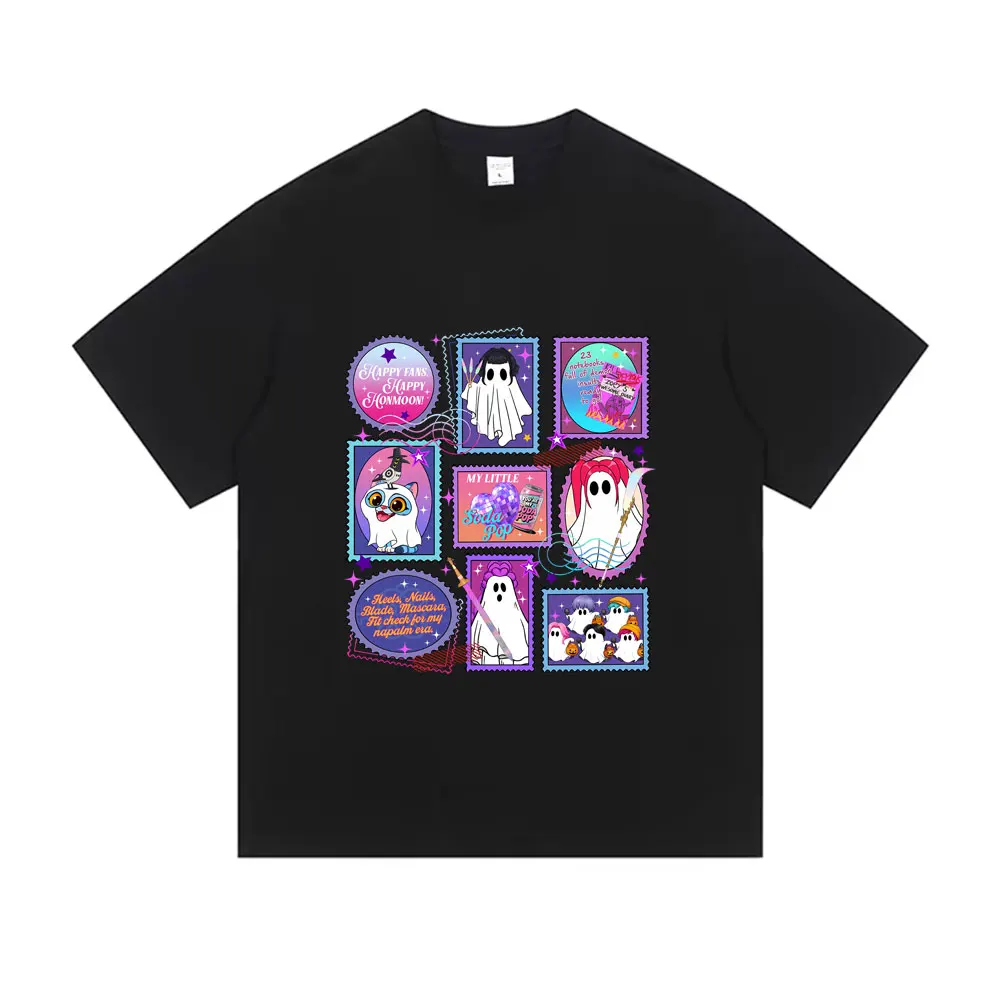 

Kpop Demon Hunters Saja Boys Rumi Mira Zoey Derpy Tiger Graphic T-shirt Summer Men Women Christmas Halloween Style Streetwear